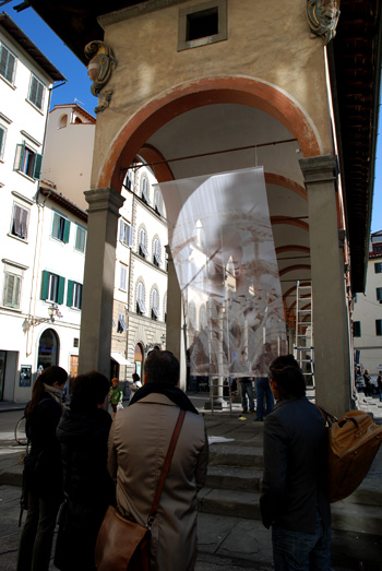 piazza de ciompi festival creativita pesce totem piazza de ciompi festival creativita pesce totem
